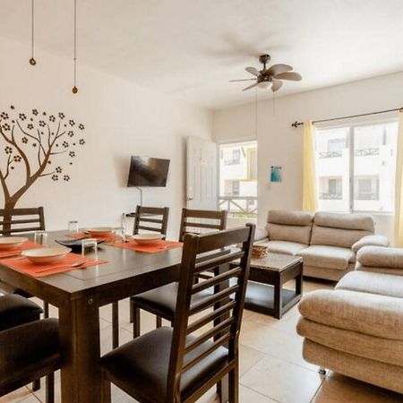 Apartamento En Fraccionamiento Privado 6 Personas, 5 Camas, Piscina Cerca De La Playa بلايا ديل كارمن المظهر الخارجي الصورة